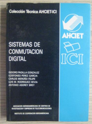 Portada del libro de SISTEMAS DE CONMUTACION DIGITAL.