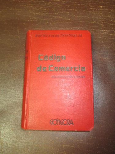 Portada del libro de CÓDIGO DE COMERCIO