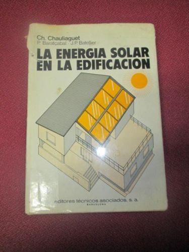 Portada del libro de LA ENERGIA SOLA EN LA EDIFICACIÓN