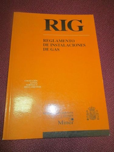 Portada del libro de REGLAMENTO DE INSTLACIONES DE GAS