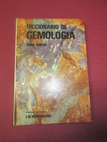 Portada del libro de DICCIONARIO DE GEMOLOGIA