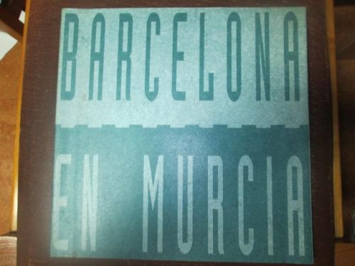Portada del libro de BARCELONA EN MURCIA