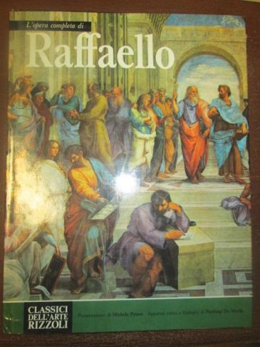 Portada del libro de L'OPERA COMPLETA DI RAFFAELLO