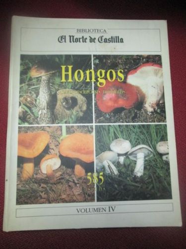Portada del libro de HONGOS. Claves, descripciones y fotografias.