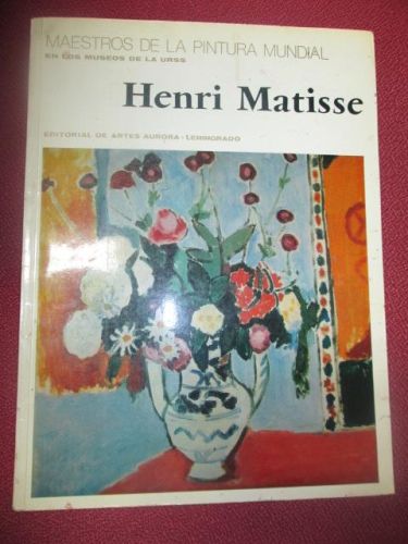 Portada del libro de MAESTROS DE LA PINTURA MUNDIAL. HENRI MATISSE