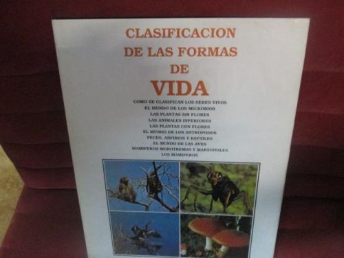 Portada del libro de CLASIFICACIÓN DE LAS FORMAS DE VIDA