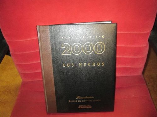 Portada del libro de ANUARIO 2000 LOS HECHOS