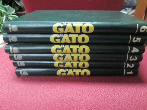 Portada del libro de ENCICLOPEDIA EL GATO. 6 VOLUMENES