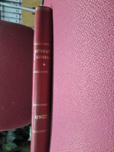 Portada del libro de GEOGRAFIA GENERAL