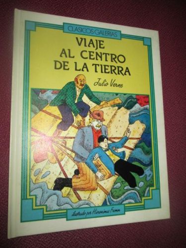 Portada del libro de VIAJE AL CENTRO DE LA TIERRA