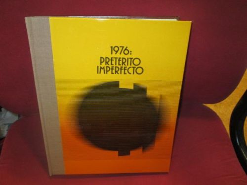 Portada del libro de 1976 PRETERITO IMPERFECTO