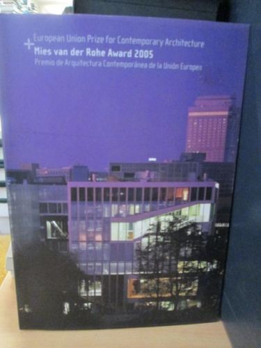 Portada del libro de EUROPEAN UNION PRIZE FOR CONTEMPORARY ARCHITECTURE