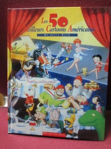 Portada del libro de LES 50 MEILLEURS CAROONS AMÉRICAINS