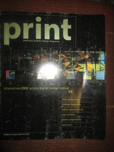 Portada del libro de PRINT, AMERICAN GRAPHIC DESIGN MAGAZINE