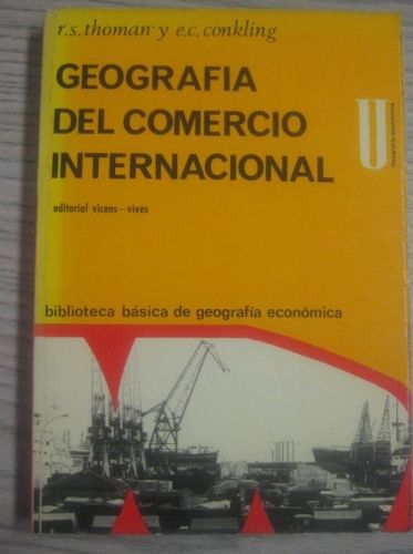 Portada del libro de GEOGRAFÍA DEL COMERCIO INTERNACIONAL