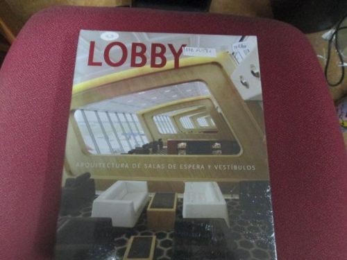 Portada del libro de LOBBY,arquitectura de salas de espera y vestibulos