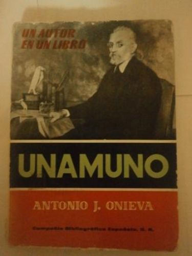 Portada del libro de UNAMUNO