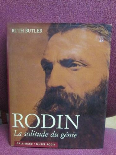 Portada del libro de RODIN. La solitude du génie.