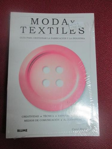 Portada del libro de MODA Y TEXTILES