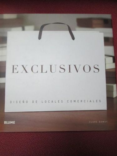 Portada del libro de EXCLUSIVOS DISEÑO DE LOCALES COMERCIALES