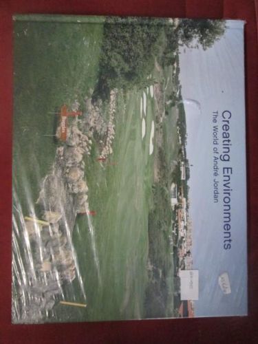 Portada del libro de CREATING ENVIRONMENTS: the world of André Jordan