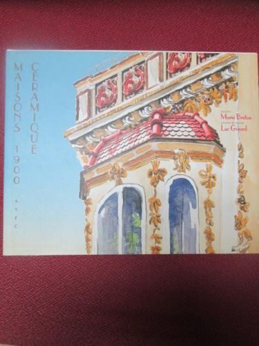 Portada del libro de MAISONS CERAMIQUE 1900