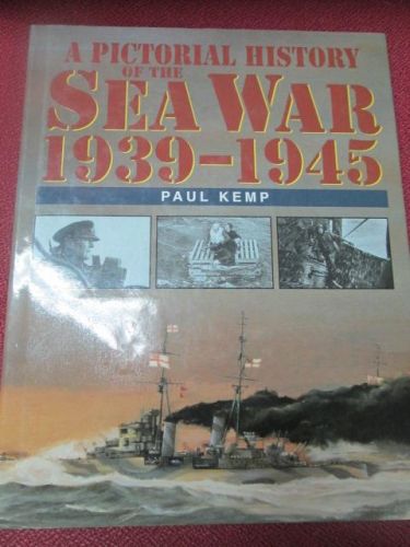 Portada del libro de A PICTORIAL HISTORY OF THE SEA WAR 1939-1945