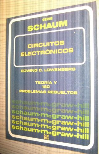 Portada del libro de CIRCUITOS ELECTRÓNICOS. TEORÍA Y 160 PROBLEMAS RESUELTOS