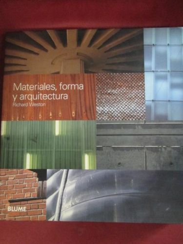Portada del libro de MATERIALES, FORMA Y ARQUITECTURA