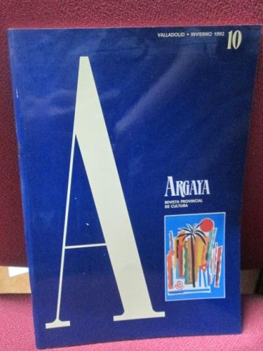 Portada del libro de ARGAYA REVISTA PROVINCIAL DE CULTURA vol10