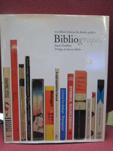 Portada del libro de 100 LIBROS CLÁSICOS DE DISEÑO GRÁFICO. BIBLIOGRAPHIC.