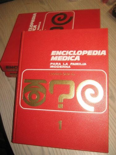 Portada del libro de ENCICLOPEDIA MEDICA PARA LA FAMILIA MODERNA 3 TOMOS