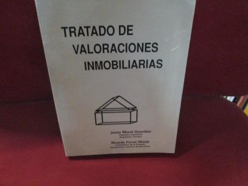 Portada del libro de TRATADO DE VALORACIONES INMOBILIARIAS