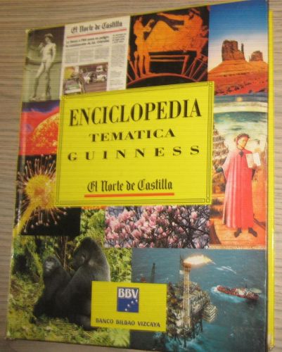 Portada del libro de ENCICLOPEDIA TEMATIC GUINNESS