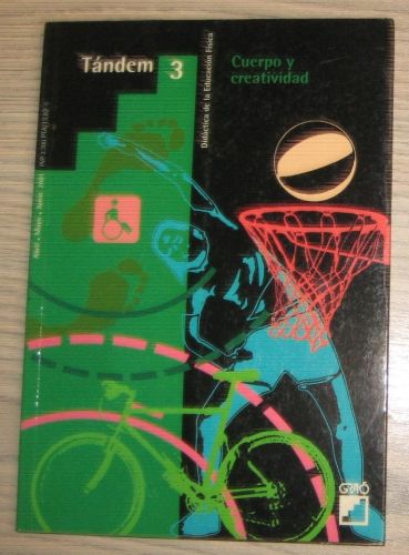 Portada del libro de TÁNDEM 3 . DIDACTICA DE LA EDUCACIÓN FÍSICA. CUERPO Y CREATIVIDAD.