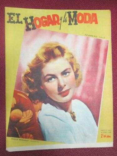 Portada del libro de EL HOGAR Y LA MODA. Vol. Febrero 1946.