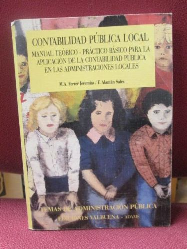 Portada del libro de CONTABILIDAD PÚBLICA LOCAL.