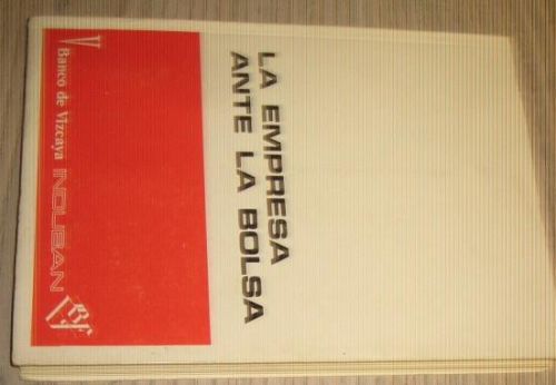 Portada del libro de LA EMPRESA ANTE LA BOLSA