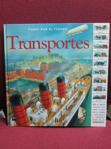 Portada del libro de PASEO POR EL TIEMPO, TRANSPORTES