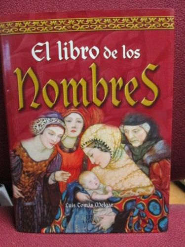 Portada del libro de EL LIBRO DE LOS NOMBRES