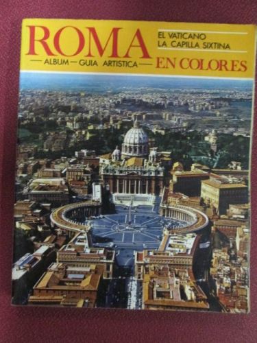 Portada del libro de ROMA EN COLORES
