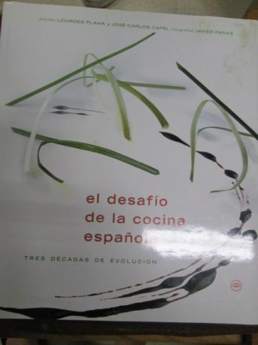 Portada del libro de EL DESAFÍO DE LA COCINA ESPAÑOLA