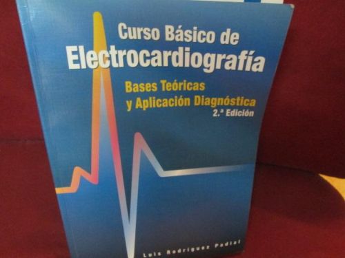 Portada del libro de CURSO BASICO DE ELECTROCARDIOGRAFIA