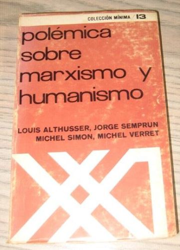 Portada del libro de PÓLEMICA SOBRE MARXISMO Y HUMANISMO