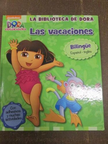 Portada del libro de LAS VACACIONES, LA BIBLIOTECA DE DORA