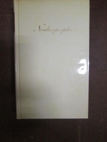 Portada del libro de NOVELAS EJEMPLARES