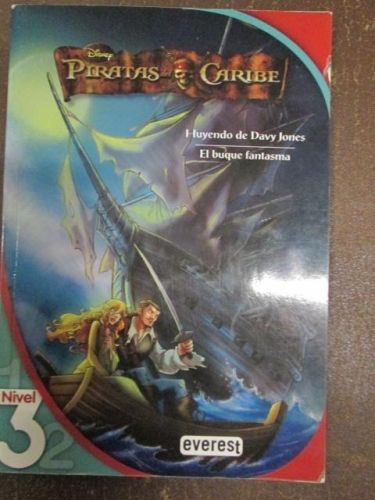 Portada del libro de PIRATAS DEL CARIBE: HUYENDO DE DAVID JONES Y EL BUQUE FANTASMA