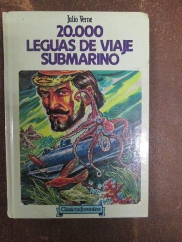 Portada del libro de 20.000 LEGUAS DE VIAJE SUBMARINO