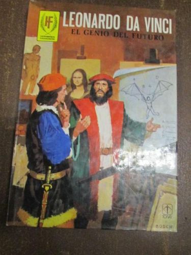 Portada del libro de LEONARDO DA VINCI, EL GENIO DEL FUTURO