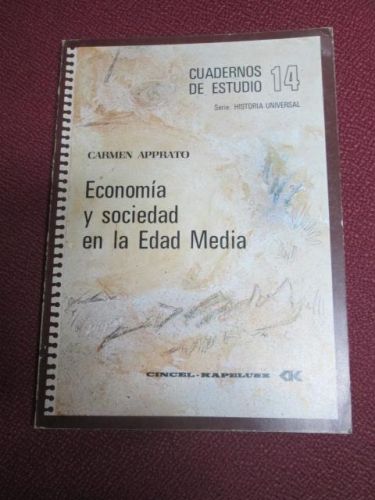 Portada del libro de ECONOMÍA Y SOCIEDAD EN LA EDAD MEDIA